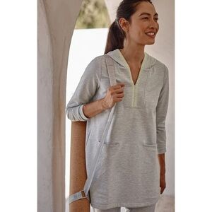 J. Jill Fit Elevate Embroidered Pullover Hoodie - Size Medium